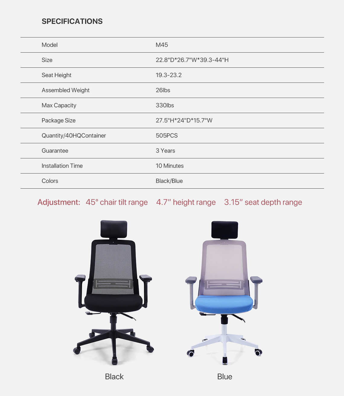 ergonomic office chair