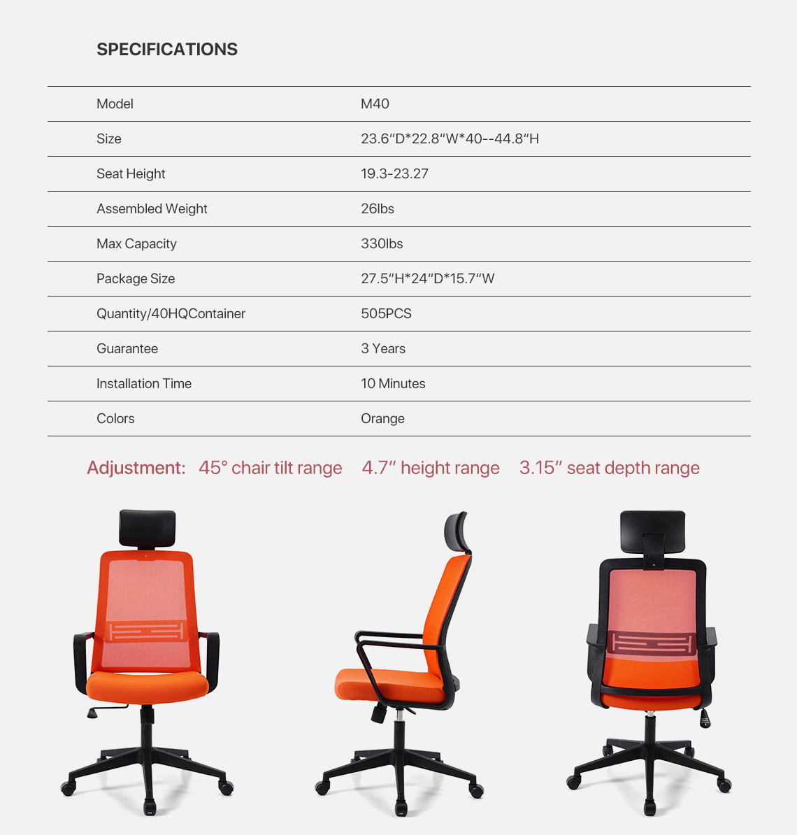 mesh office chair 