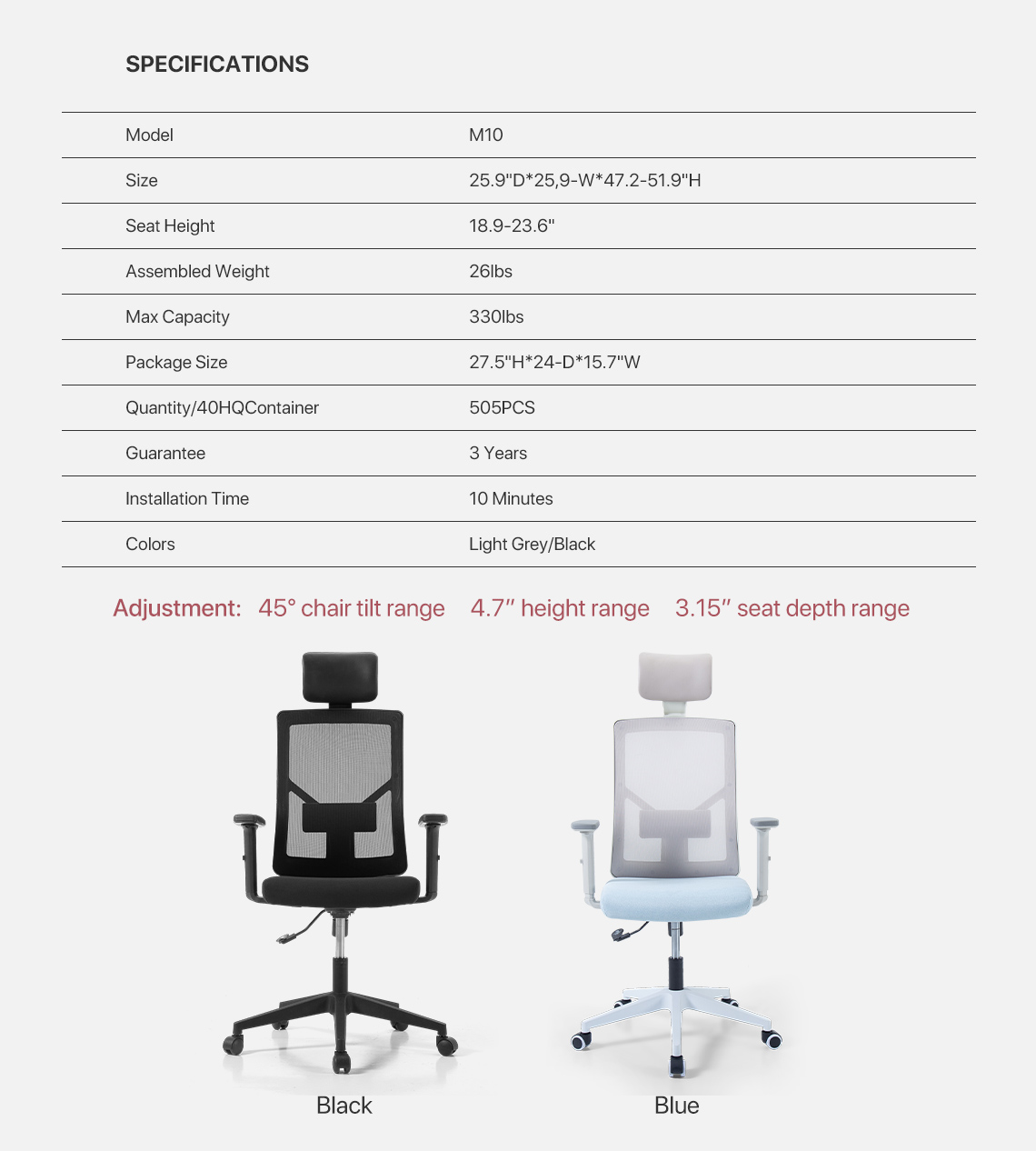 ergonomic office chair