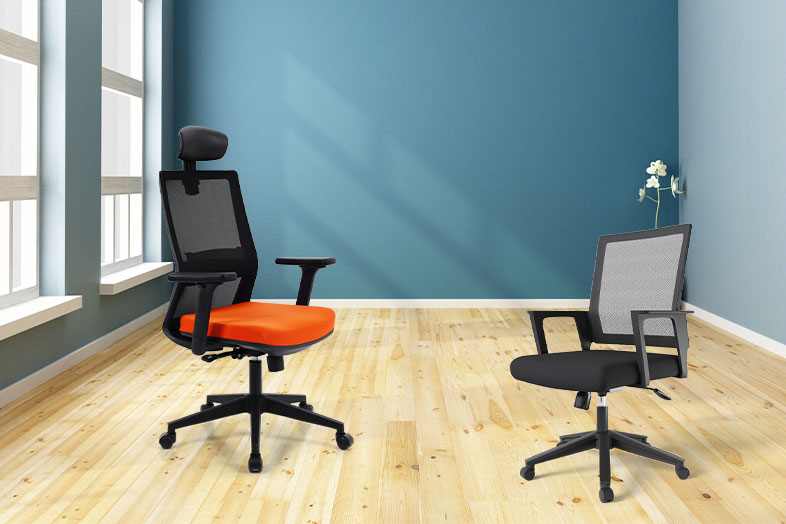 Is High Back or Mid Back Office Chair Better?